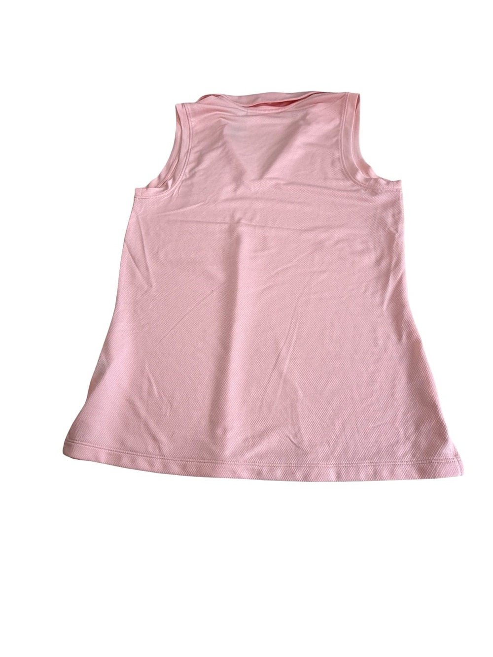 Walter Hagen Clubhouse Scallop Sleeveless Top in Pink Blossom Size Small - Picture 6 of 9